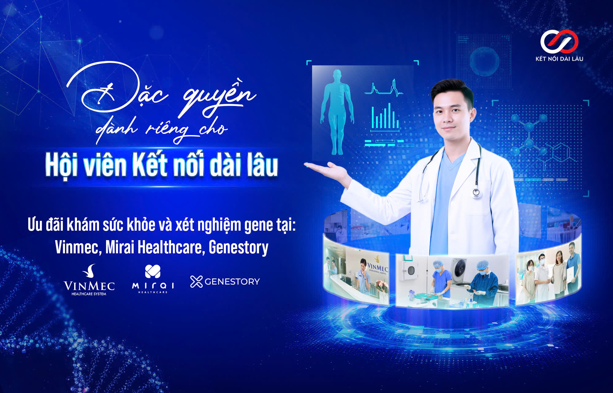 Sống trọn an tâm cùng MobiFone với đặc quyền chăm sóc sức khỏe dành cho Hội viên Kết Nối Dài Lâu