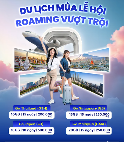Du lịch mùa lễ hội – Roaming vượt trội cùng MobiFone